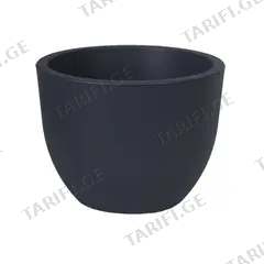 პლასტმასის ქოთანი FORM PLASTIC Muna round 2731-014 Ø35 ანტრაციტი