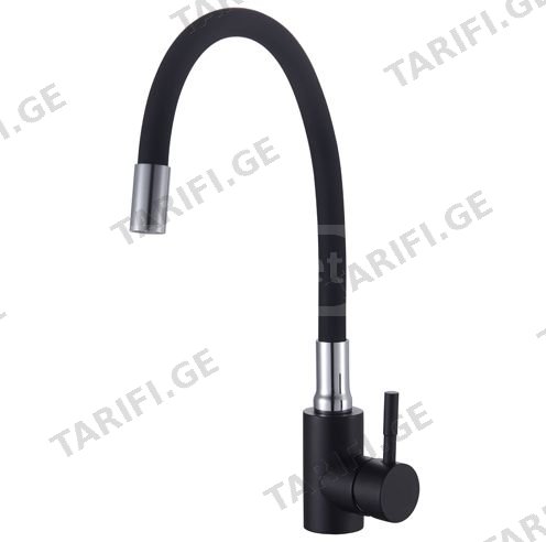 ონკანი სამზარეულოს შემრევი Black Flexible Crow KETTLER-15916