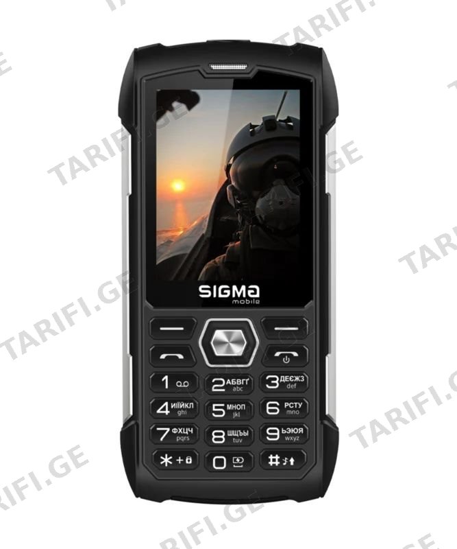 მობილური ტელეფონები SIGMA X-treme PK68 Black