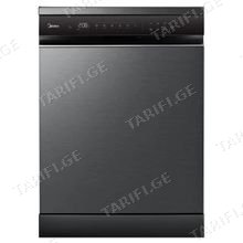 MIDEA MFD60S510BI ცალკე მდგომი, 14 პერსონაზე, შავი ჭურჭლის სარეცხი მანქანა