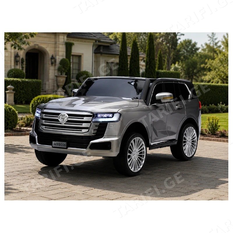 საბავშვო ელექტრო მანქანა TOYOTA JHW-6666-C 4 ძრავით, 12V