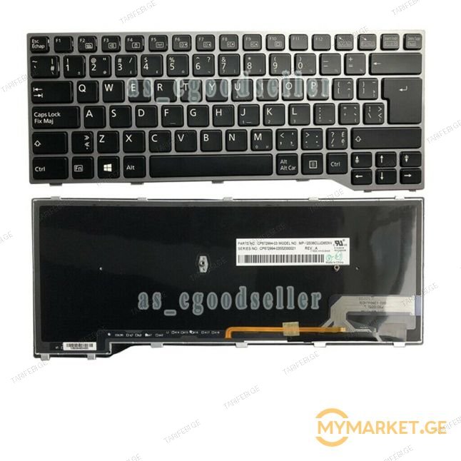 fujitsu E744 E733 E734 E743 E544 U745 U536  keyboard