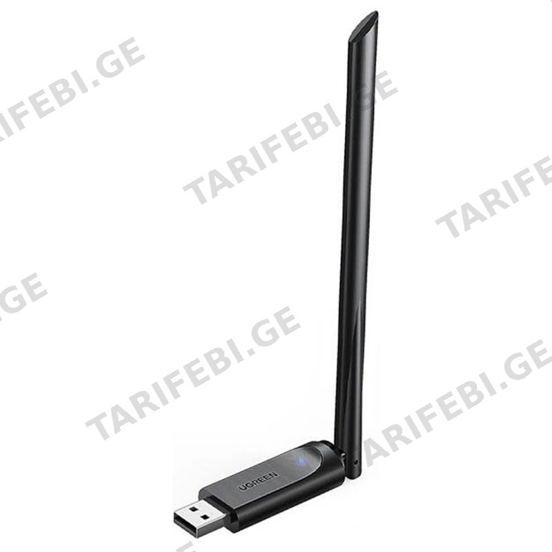 USB WI-FI ადაპტერი UGREEN 90339 BLACK