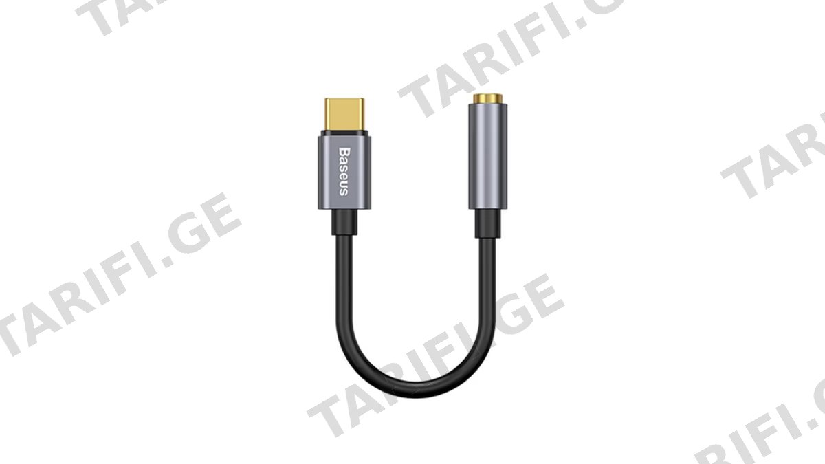 Baseus Type-C Male to 3.5mm Female Adapter L54 CATL54-0G