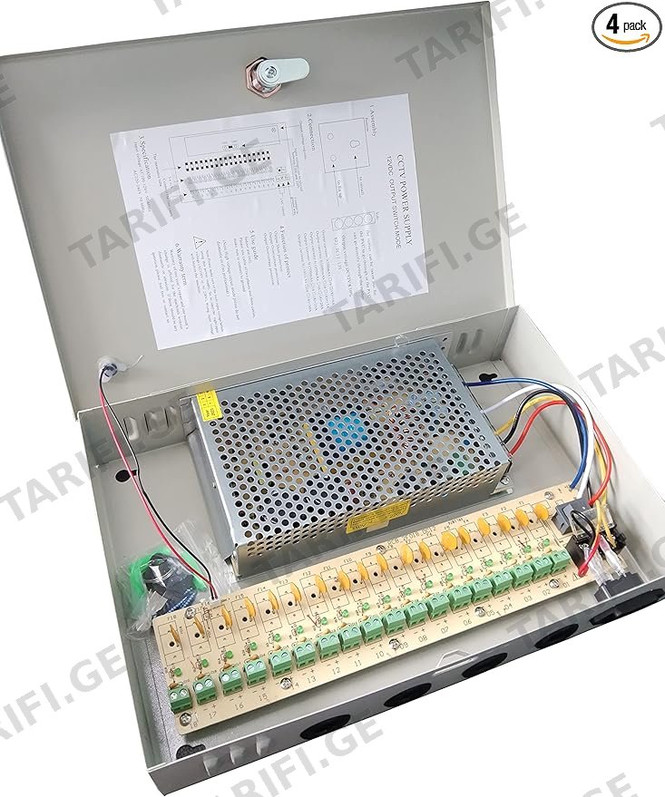 TT-PS122018 12V 20A 18ch power box,220V