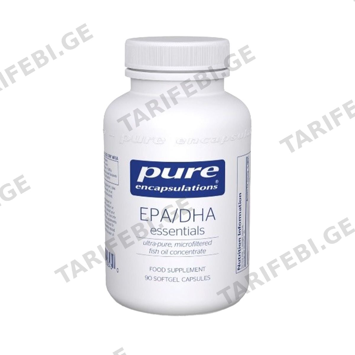 EPA-DHA 90 კაფსულა ფიური - Pure