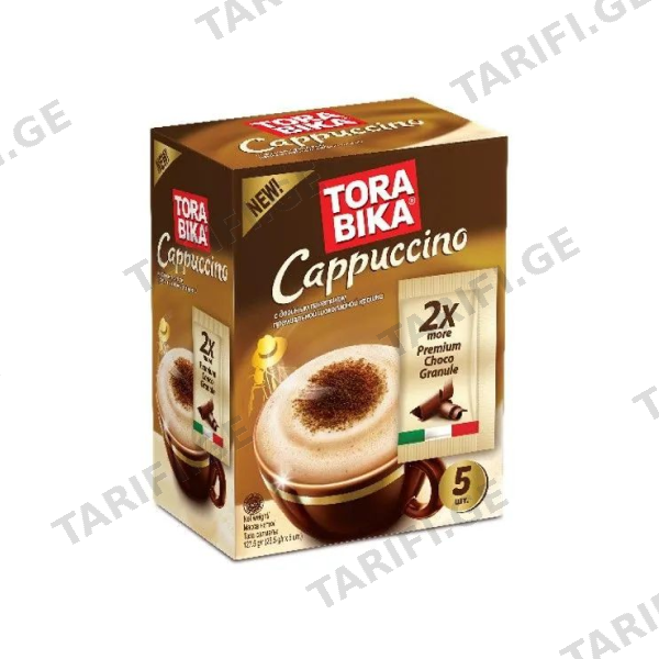 ყავა ტორაბიკა კაპუჩინო 25გრ-(Torabika cappuccino BAG Hanger 12*20*25)