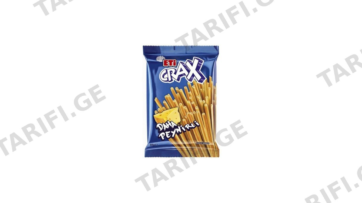 CRAX Gong ჩხირები ყველით 123გრ