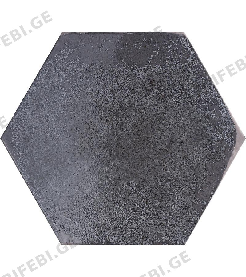 კერამ. ფილა OKEN HEXAGON ANTHRACITE BR. PO BRILO 23.2X26.7 CIFRE S.L.