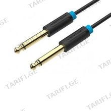 VENTION BAABJ 6.5mm Male to Male Audio Cable 5M Black