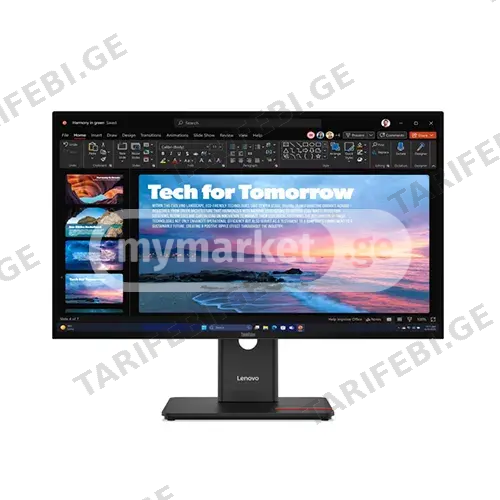 მონიტორი - Lenovo ThinkVision T27QD-40 - 27 Inch / 2K / IPS