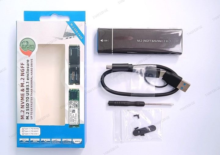 M2 NVME / NVME SSD to USB 3.1 / Type-c adapter