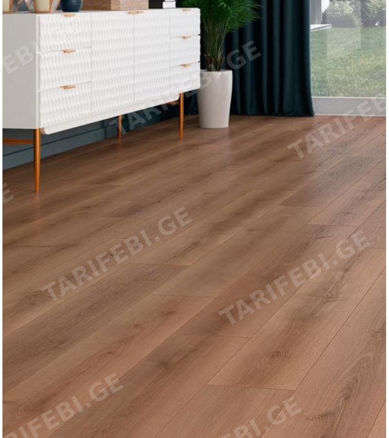ლამინ. იატაკის საფარი 1380x192.5X10მმ Cl.32 AC-4 #625 Naturel PLATINUM მწარ. Camsan