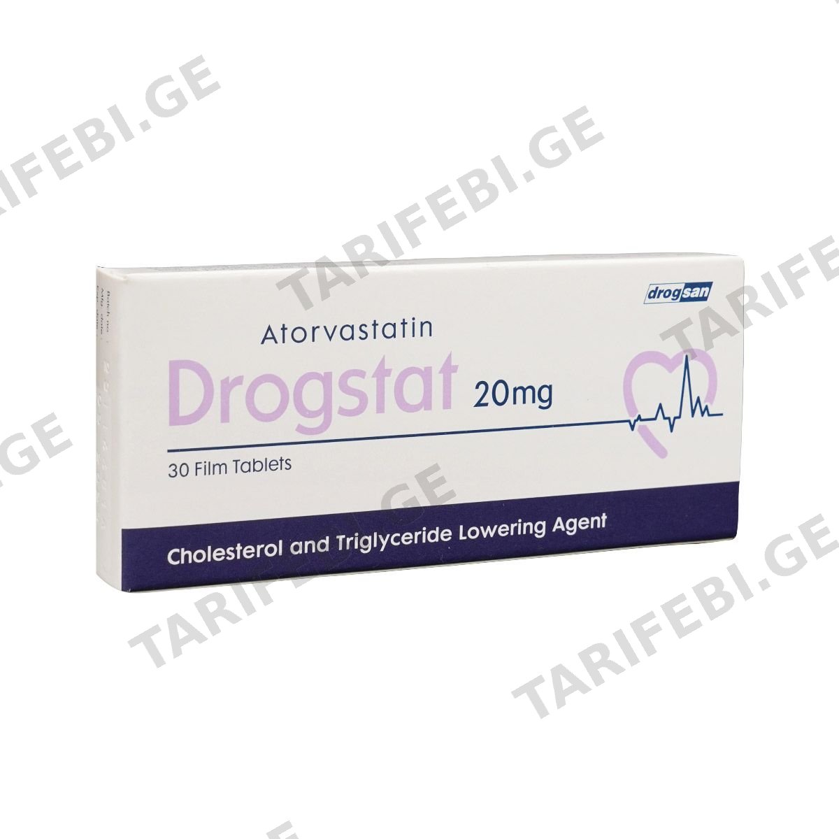 დროგსტატი - Drogstat 20მგ 30 ტაბლეტი
