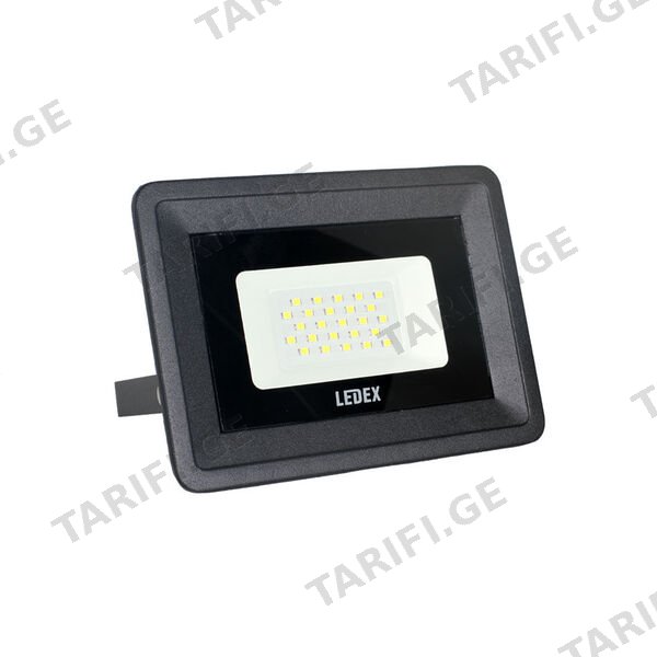 LED პროჟექტორი შავი 200ვტ 6500კ LEDEX IP65
