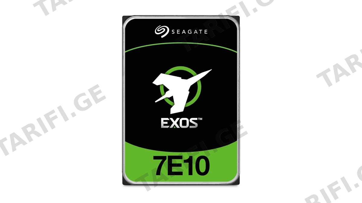 მყარი დისკი Seagate ST4000NM000B Exos 7E10, 4TB, 3.5", 7.2K Internal Hard Drive