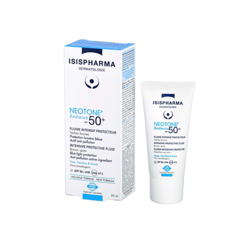 ისისფარმა - Neotone რადიანსი SPF50+ კრემი პიგმენტური ლაქებისგან დამცავი დღის 30მლ