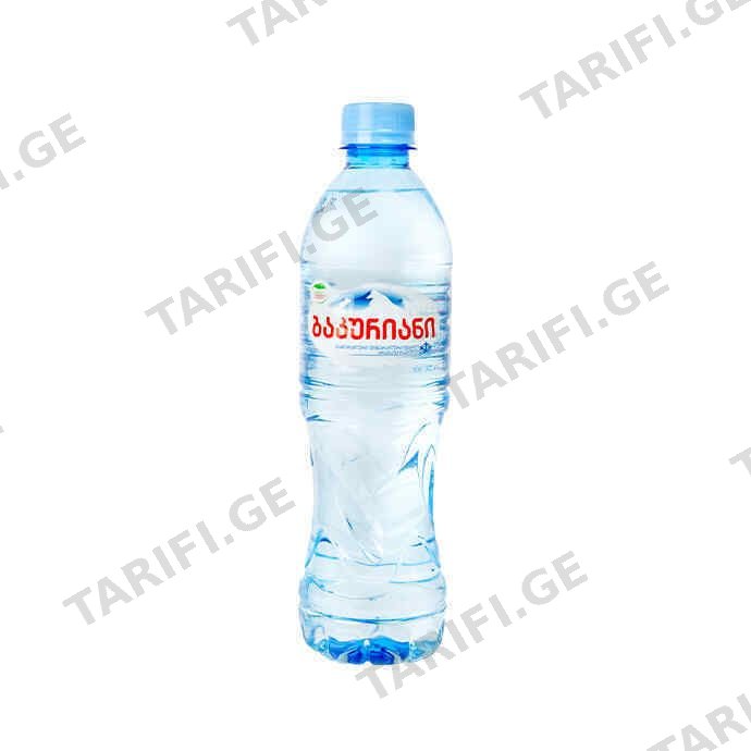 Წყალი /ბაკურიანი/ 0.5ლ