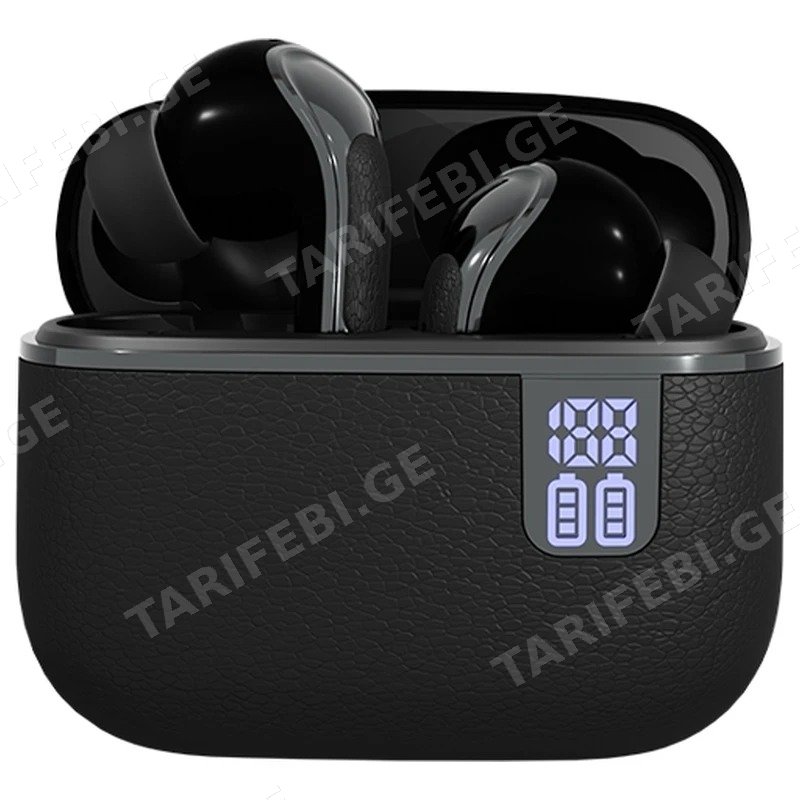 უსადენო ყურსასმენი DIBET DE75 BLUETOOTH 5.3 შავი