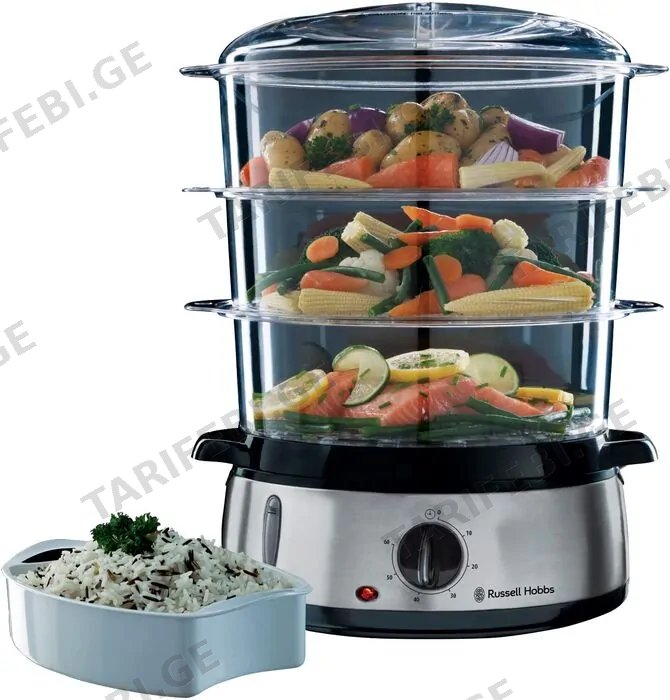 ორთქლსახარში Russell Hobss 19270-56/RH 800W 9L Stainless Steel