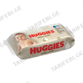 Huggies - ელიტ სოფტი სველი ხელსახოცი - 56 ც