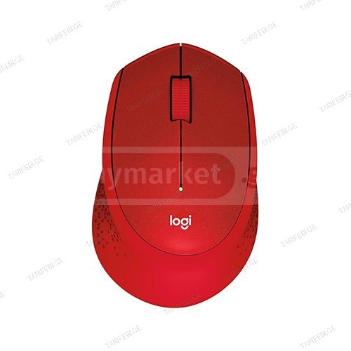 უკაბელო მაუსი - Logitech M330 Silent Red WL