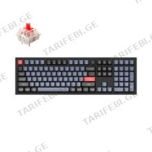 KEYCHRON Q6 104KEY სადენიანი მექანიკური კლავიატურა