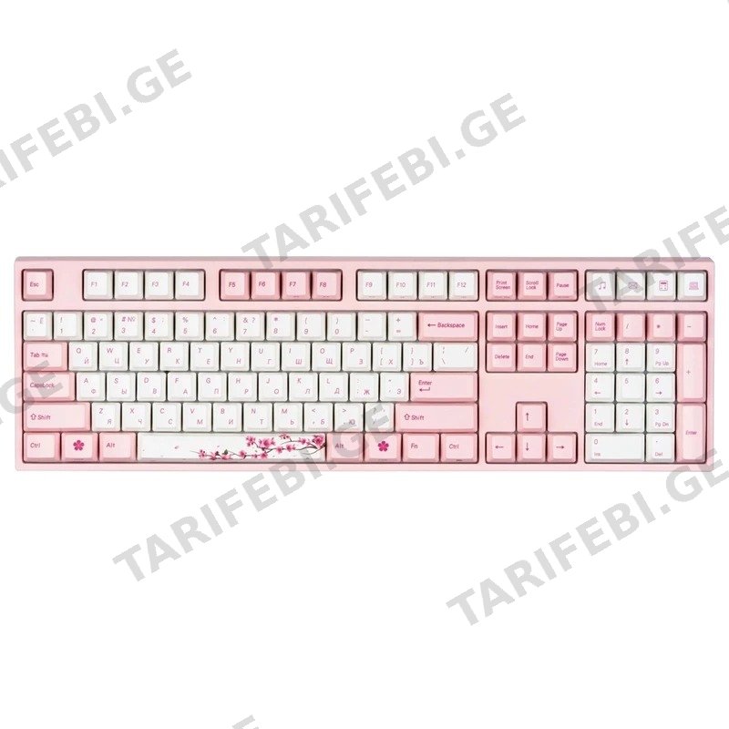 მექანიკური კლავიატურა VARMILO VEM108 SAKURA EC V2 SAKURA ვარდისფერი