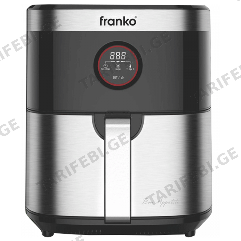 აეროგრილი Franko FAF-9031, 1500W, (6.5ლ)