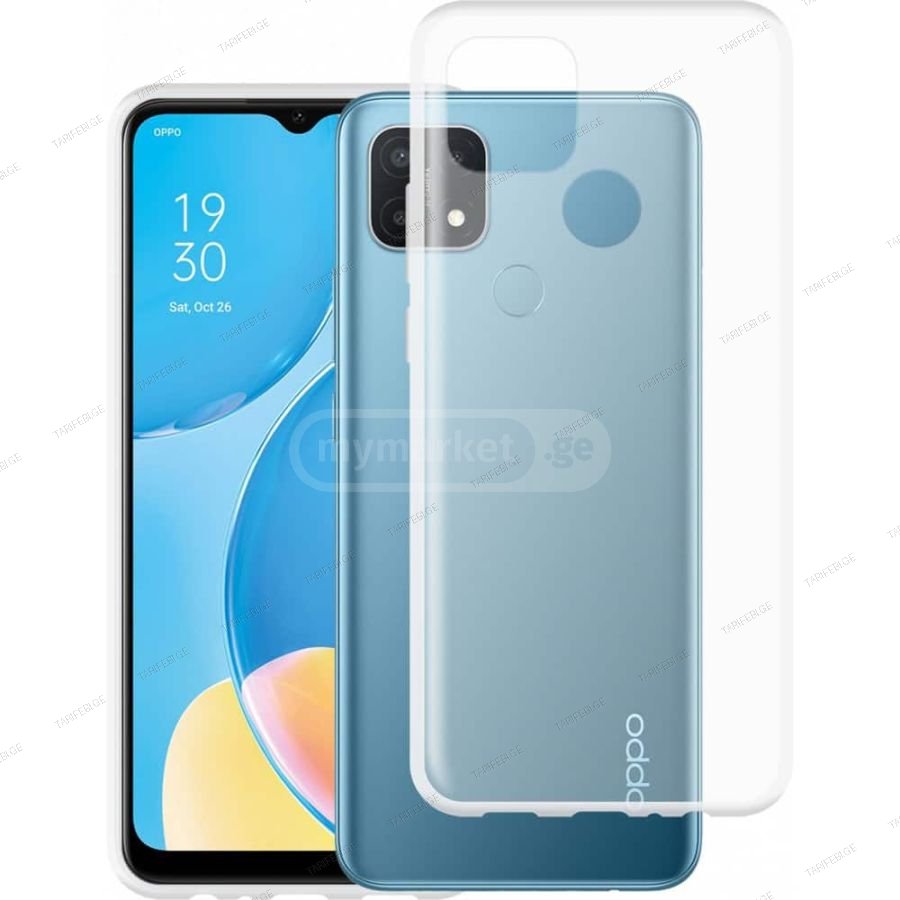 Oppo A15S Lux Clear Case გამჭვირვალე სილიკონის ქეისი