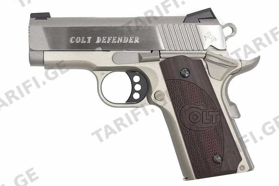 Colt Defender კალ. 45 ACP, 3” Cerakote /Stainless