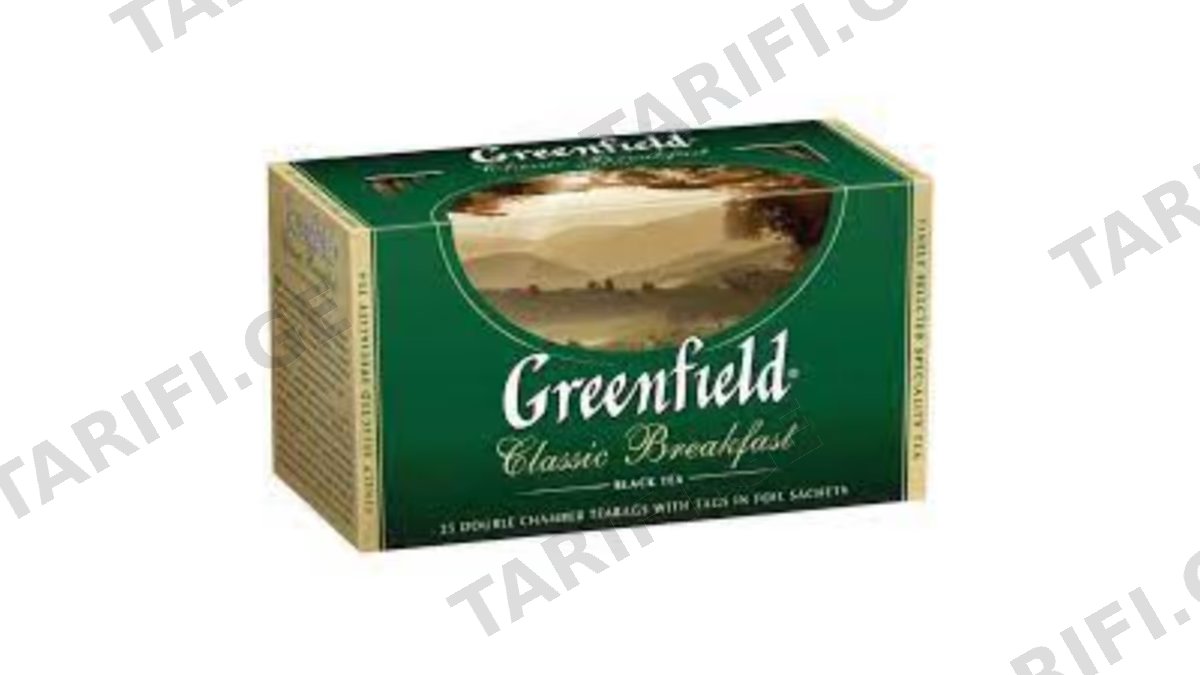 "GREENFIELD"-შავი ჩაი "კლასიკ ბრექვესთ 2გრX25ც