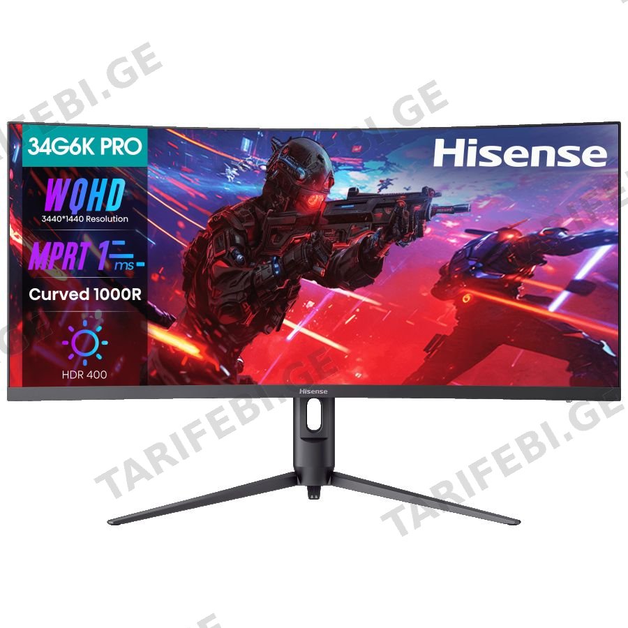 მონიტორი Hisense 34G6K-PRO 34 Inch