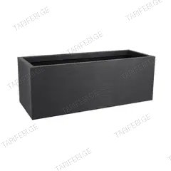 ქოთანი პლასტმასის EDA Plastiques JARDINIERE GRAPHIT'UP 79,5 X 29,5 X 29,5სმ 57ლ
