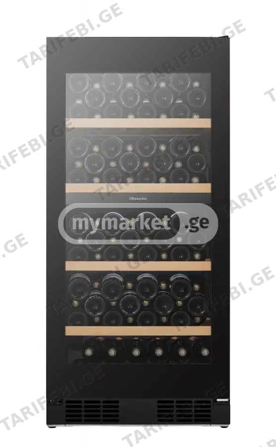 108ბოთლი ღვინის აცივარი Hisense RW3N230GELF