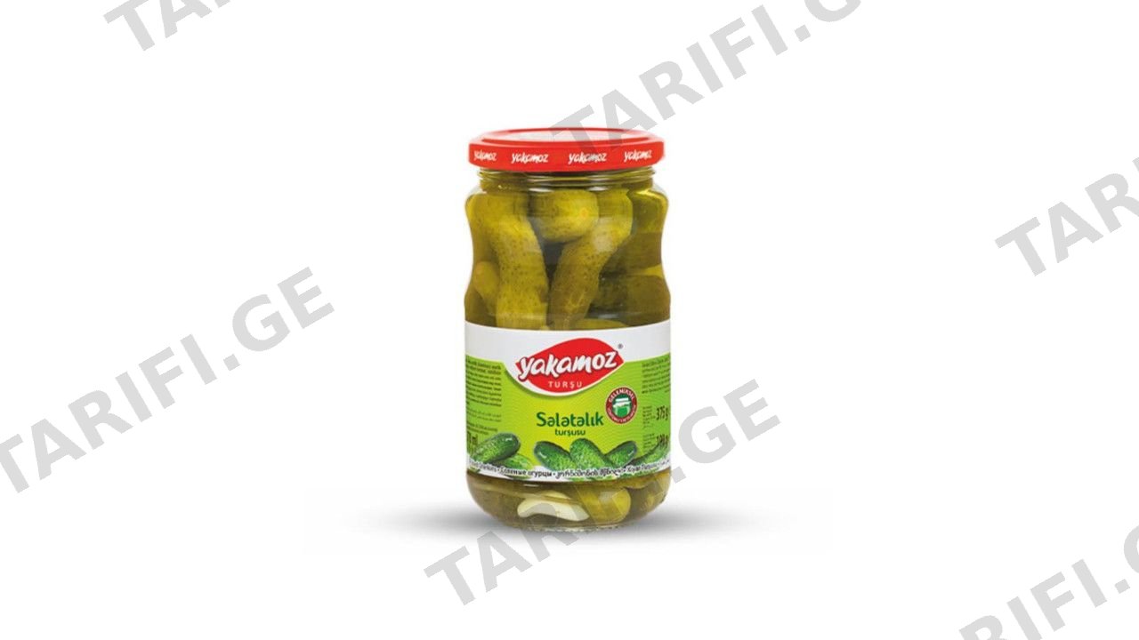 YAKAMOZ მწნილი კიტრი N0 375მლ