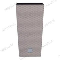 პლასტმასის ქოთანი ყვავილებისთვის Prosperplast RATO SQUARE DRTS 7529U 265 მმ მოკა
