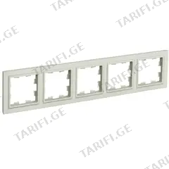 ჩარჩო IEK BR-M52-K10 BRITE 5 უნივერსალური ბეჟი