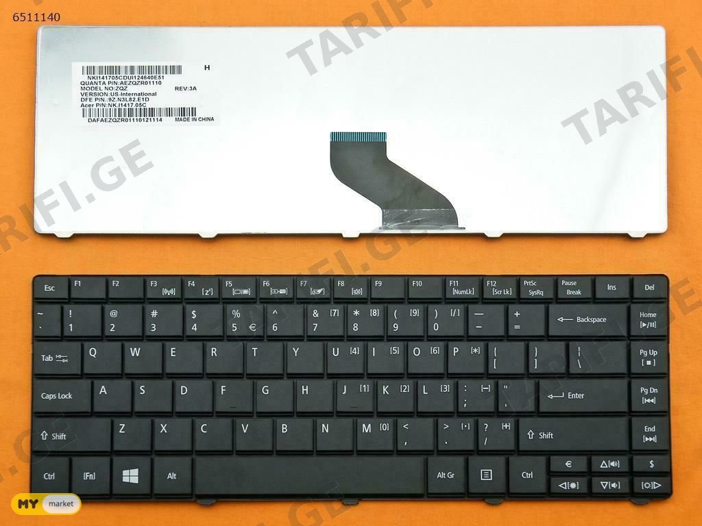 Acer Aspire E1-471G E1-421G E1-431G 4820 4752 keyboard