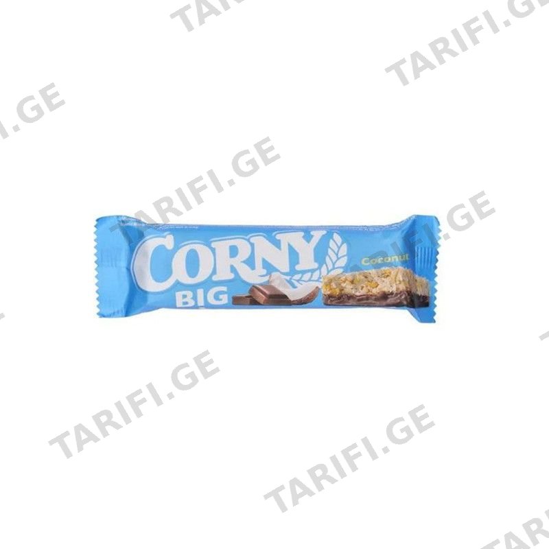 CORNY BIG მარცვლეულის ბატონ ქოქოსით-50გრ