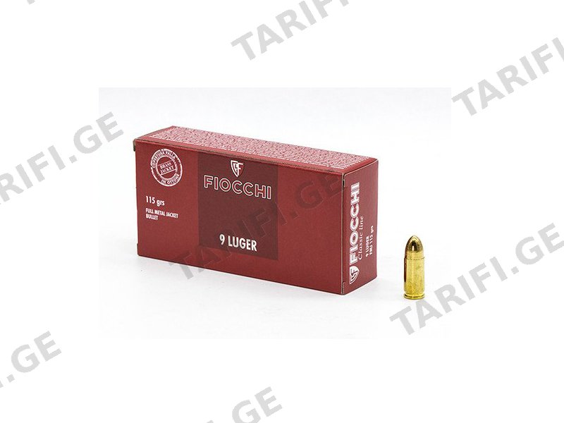 Fiocchi - 9 Luger - 115grs