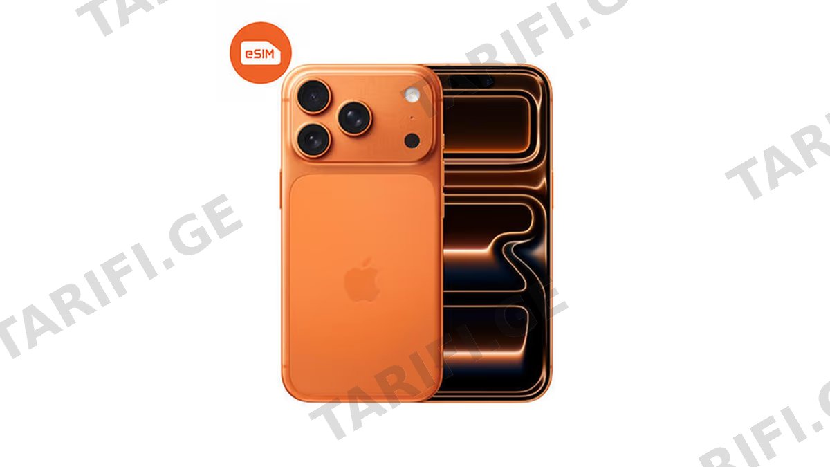 Apple iPhone 17 Pro Only eSIM 1TB