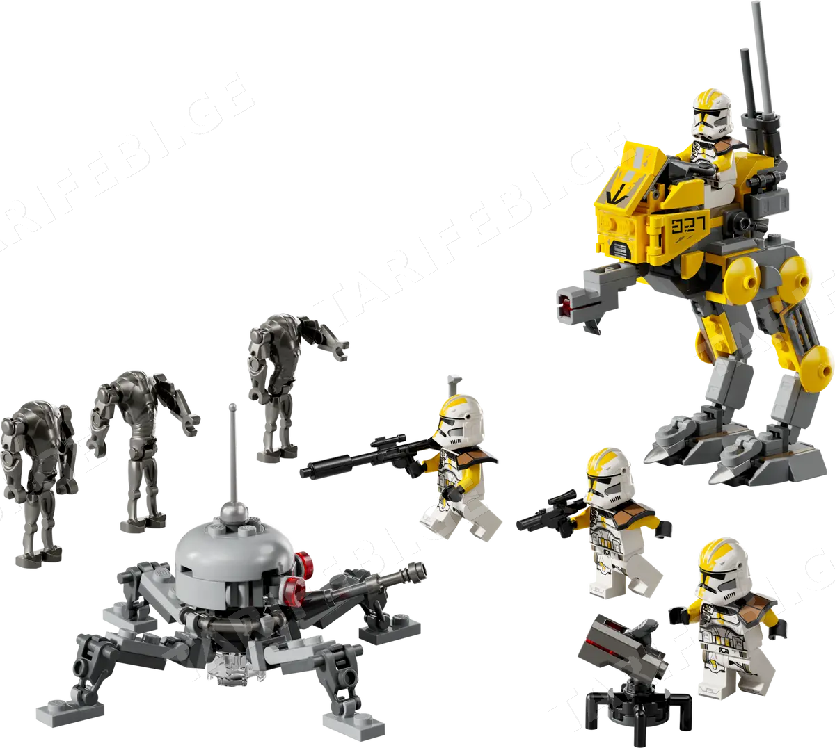 ლეგო Constructor Star Wars 327th Star Corps Clone Troopers# Battle Pack