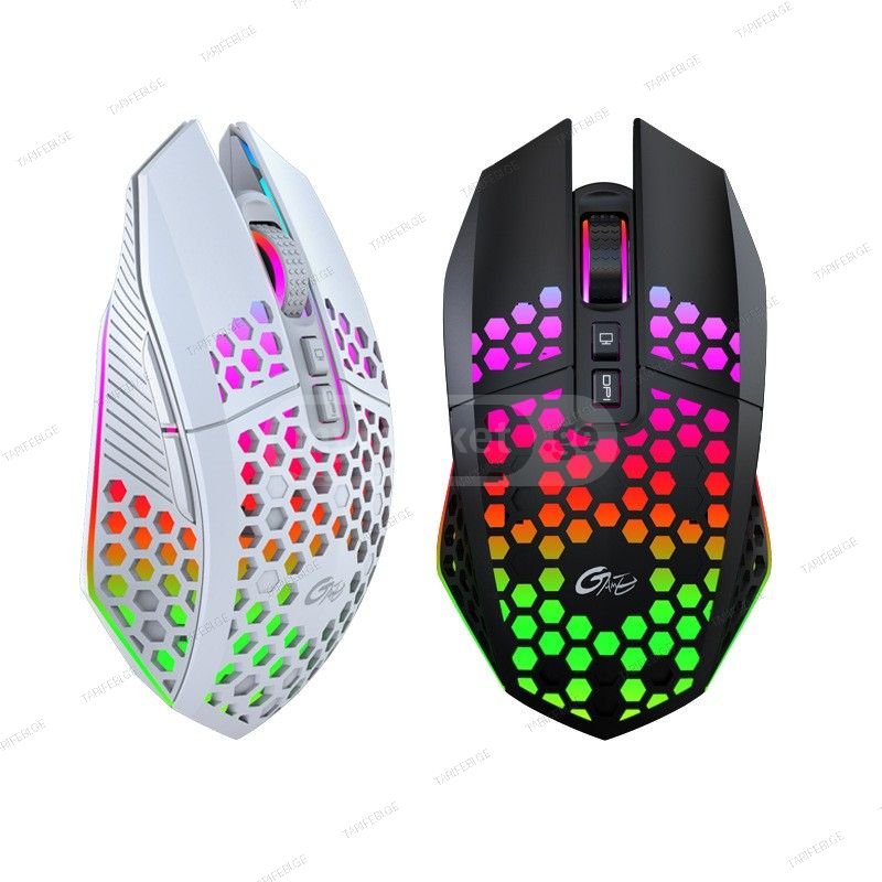 TigerCat X801 Wireless rechargeable RGB Gaming mute Mouse