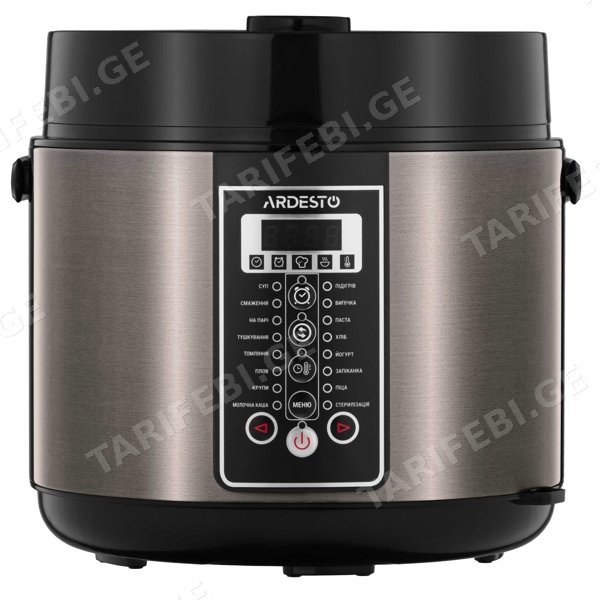მულტსახარში ქვაბი Ardesto MC-P17BRZ, 860W, 5L, Multifunction Cooker, Bronze