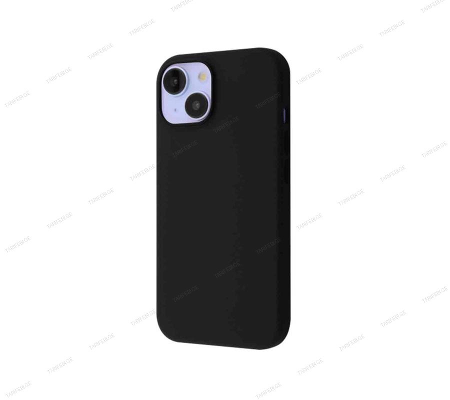 Proove Silicone Case with Magnetic Ring iPhone 15 black