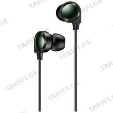 USAMS EP-40 Black In-ear Earphone 1.2M ყურსასმენი