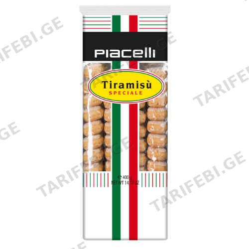 ტირამისუს ჩხირები Piacelli 400გრ