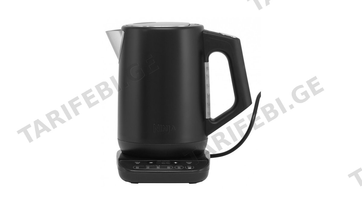ელექტრო ჩაიდანი Ninja KT200EU, 3000W, 1.7L, Electric Kettle, Black