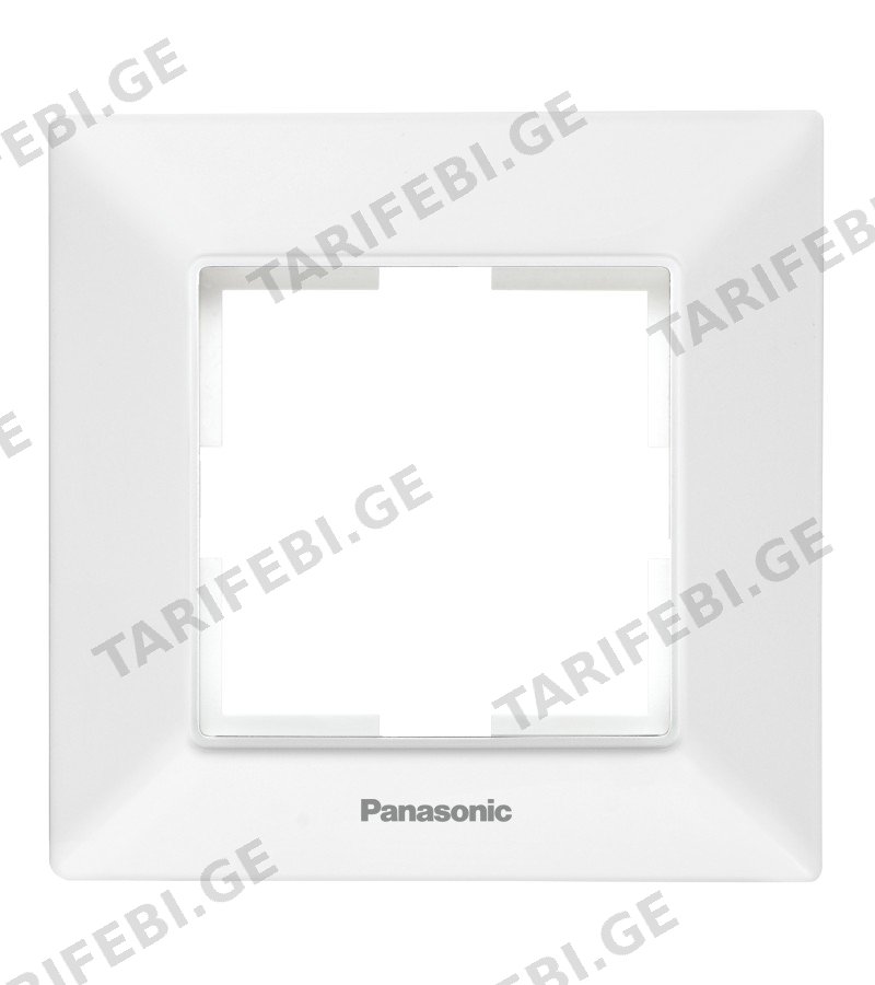 ჩამრთველ-როზეტის კანტი PANASONIC ARKEDIA SLIM 1-ნი თეთრი